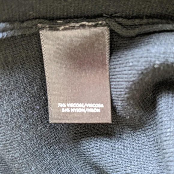 Ann Taylor Long Sleeve Crew Neck Sweater Black XS - Picture 7 of 7